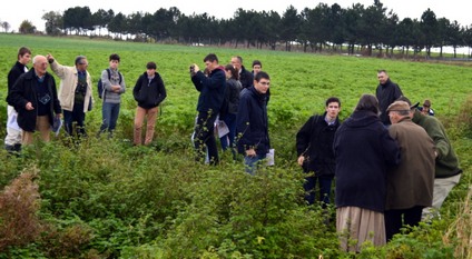 25 octobre 2014 - journée souvenir des combats du 28 octobre 1914 à Cauroy Hermonville - 119eme RI